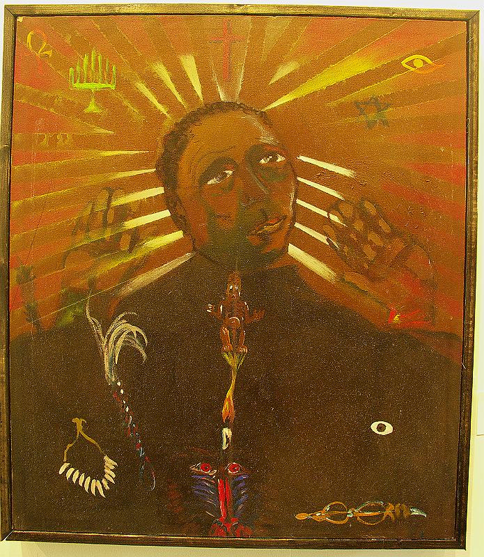 PICT0637.JPG - ReligionAcrylic on canvas, 1978